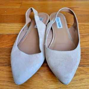 Steve Madden Suede Beige Flats